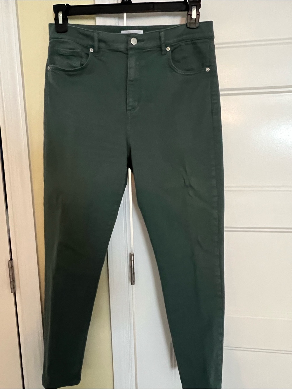 LOFT Forest Green Skinny Jeans